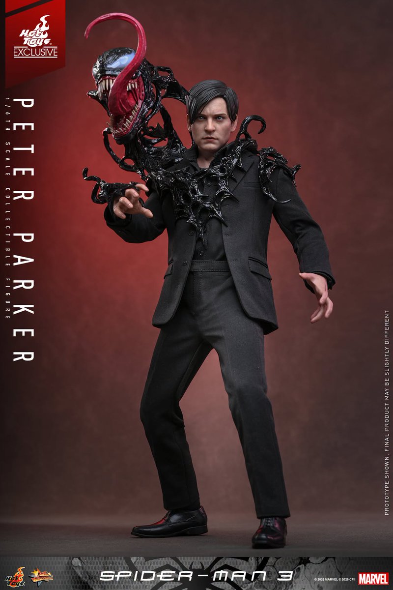 SpidermanNotes's tweet photo. Spider-Man 3 - 1/6th scale 
Peter Parker Collectible Figure
Hot Toys 🔥 Exclusive https://t.co/QhBItkAn0k