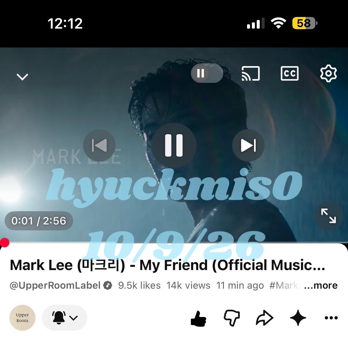 hyuckmis0's tweet photo. @upperroomlabel if i could do it over
i'd choose you all over again 🩵

#MarkLee #마크리 
#MyFriend_MarkLee #MyFriend_Streaming https://t.co/o2Hb9BVpWa