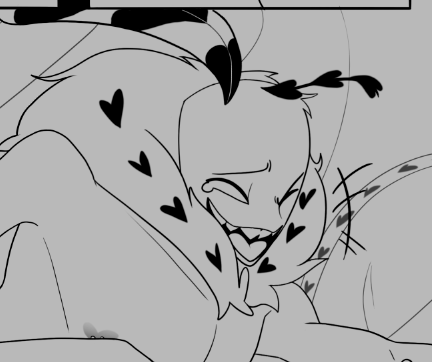 Escoria16_'s tweet photo. uuuuuuuuuuu encontre lineart de cuando quise dibujar un comic nsfw de staticmoth y nunca termine xd ajja pero ame estas caras https://t.co/RFL1FUzpiN