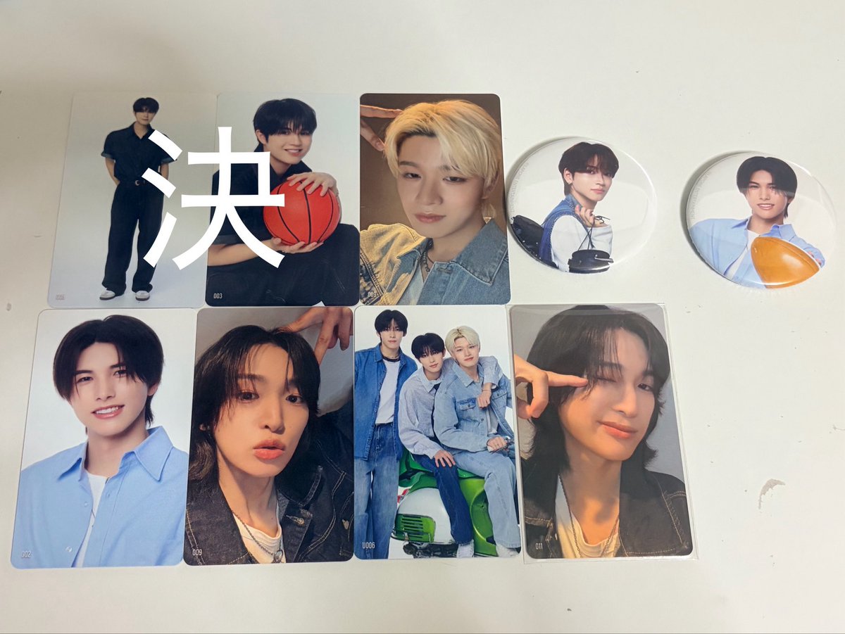 mromln's tweet photo. KO1KEYZ 1ST FAN MEETING トレカ　缶バッチ交換

譲)画像1
求)画像2

📮郵送のみ

#KO1KEYZ交換 #KO1KEYZ #KO1KEYZ_FANMEETING https://t.co/7WO7CQRmoE