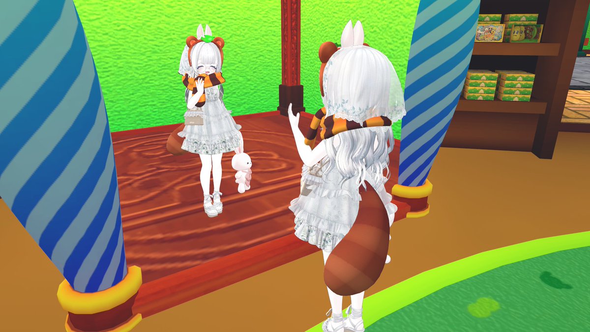 usadausakoVRC's tweet photo. ぽこぴーランドに遊びに行った！ぽんぽこ大好き！！！！！🦝🍃  

#VRC
#ぽんぽこかしこい https://t.co/G2Y658y21B