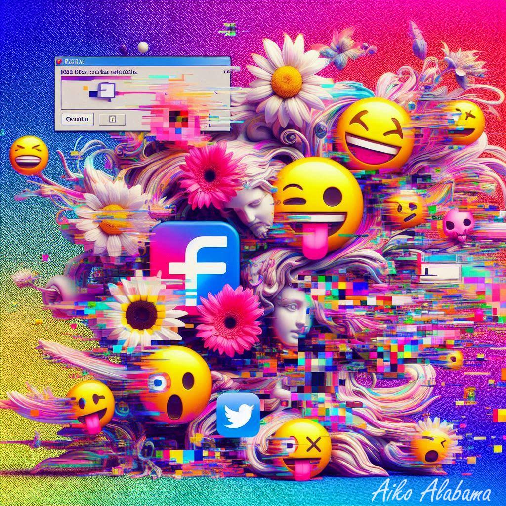 aikoalabama's tweet photo. Day 4 — TOO MUCH 💥😵💫
Too much, and that became the face. 🫠❤️🔥
#KeepTheGlitch #NotWhatIMeant https://t.co/pm7o85QGbg