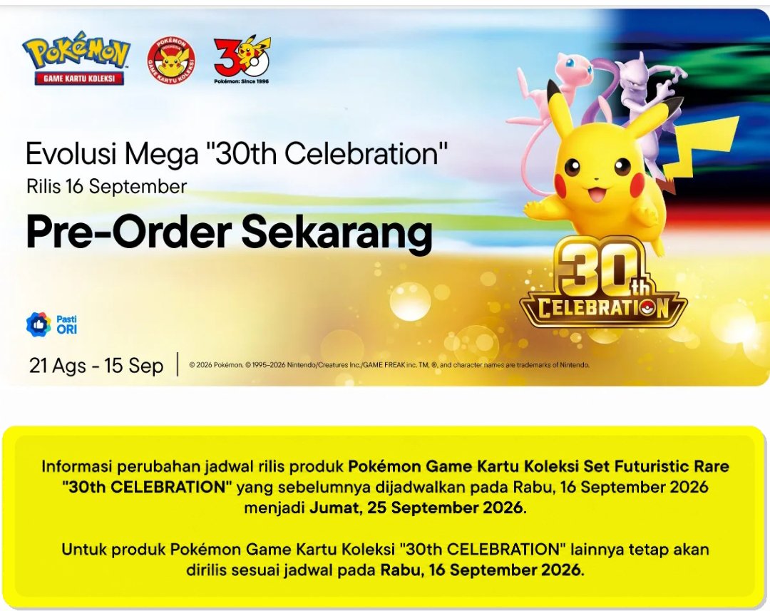 onyourmarkrem's tweet photo. Yang suka koleksi kartu Pokémon
https://t.co/LTTa6xxHHU https://t.co/tTb1gHqXTs