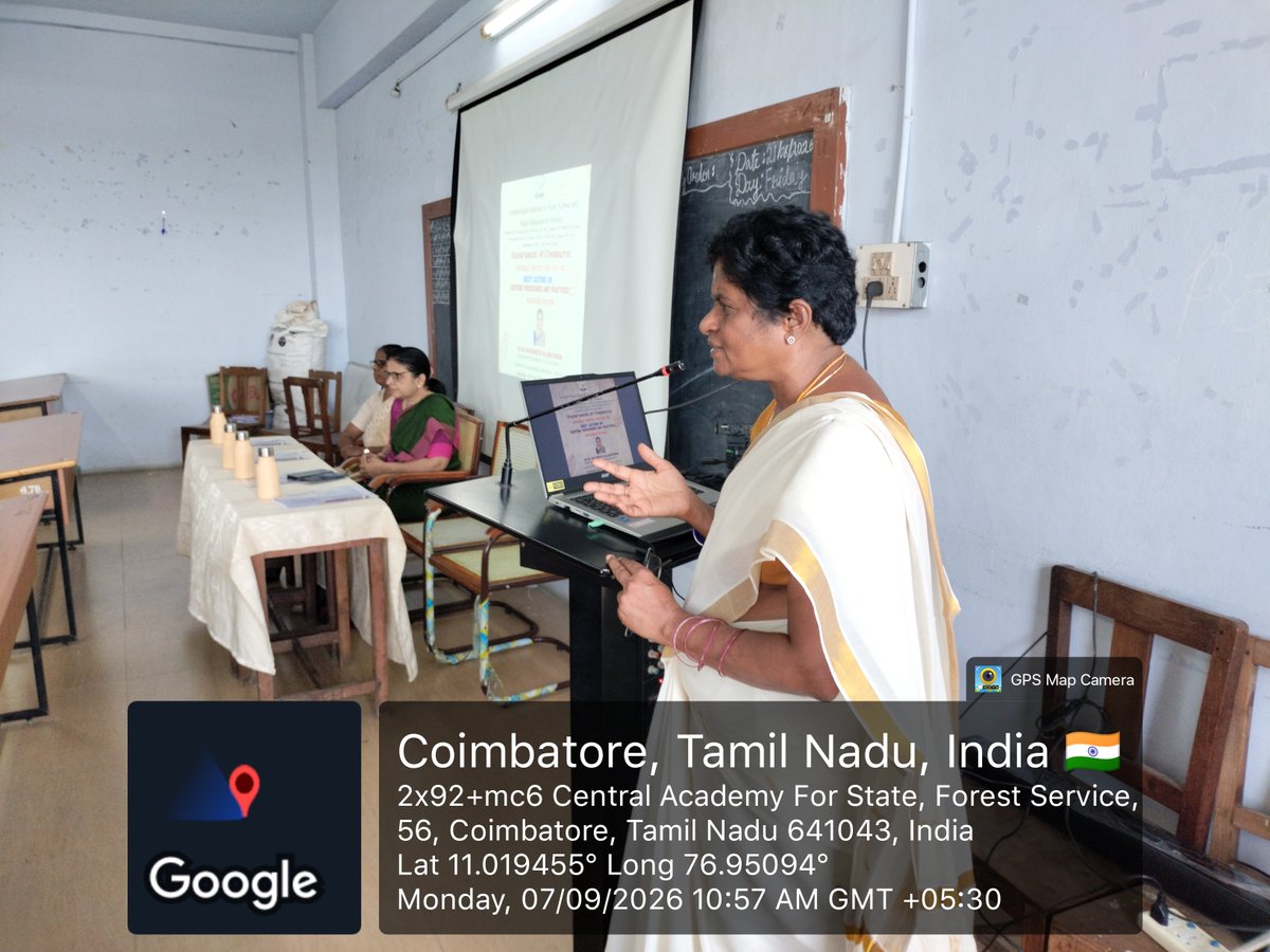 Avinashi641043's tweet photo. Guest Lecture on Auditing

The Department of Commerce organised a special lecture on “Auditing Procedures and Practices”, offering students practical insights into audit planning, evidence, vouching and internal controls.

 #Commerce #ProfessionalSkills #AvinashilingamInstitute https://t.co/P47DhYhMYj