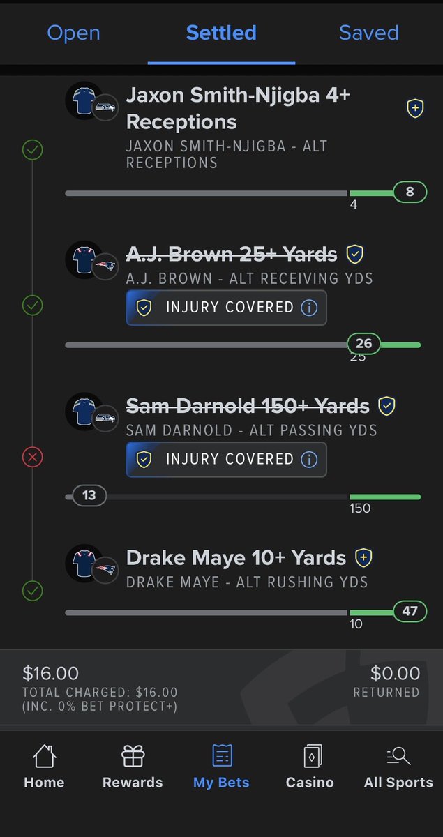 Dbrle1's tweet photo. @FanDuelSports I guess not??? https://t.co/BmKaain0ki