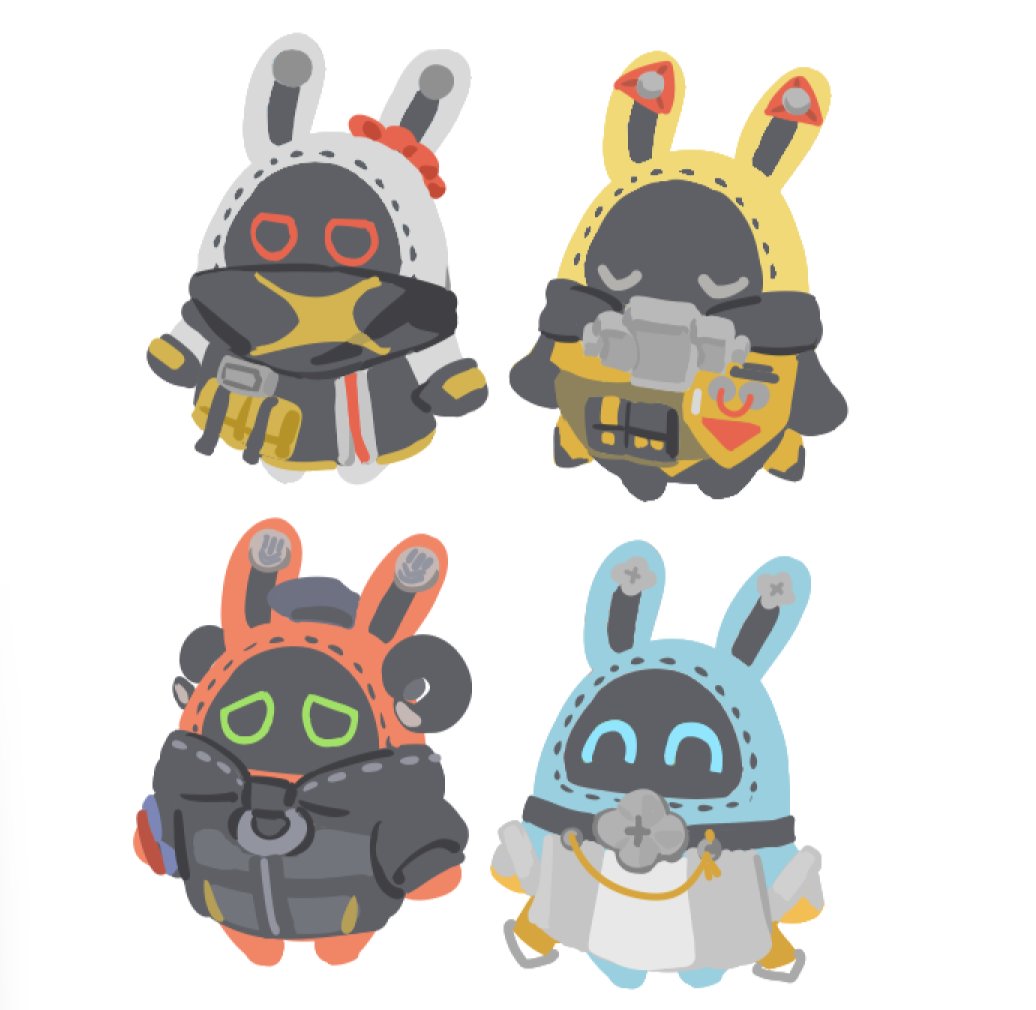 vvo_uvv's tweet photo. 🐰🤖 https://t.co/Ftj8hpMLd7