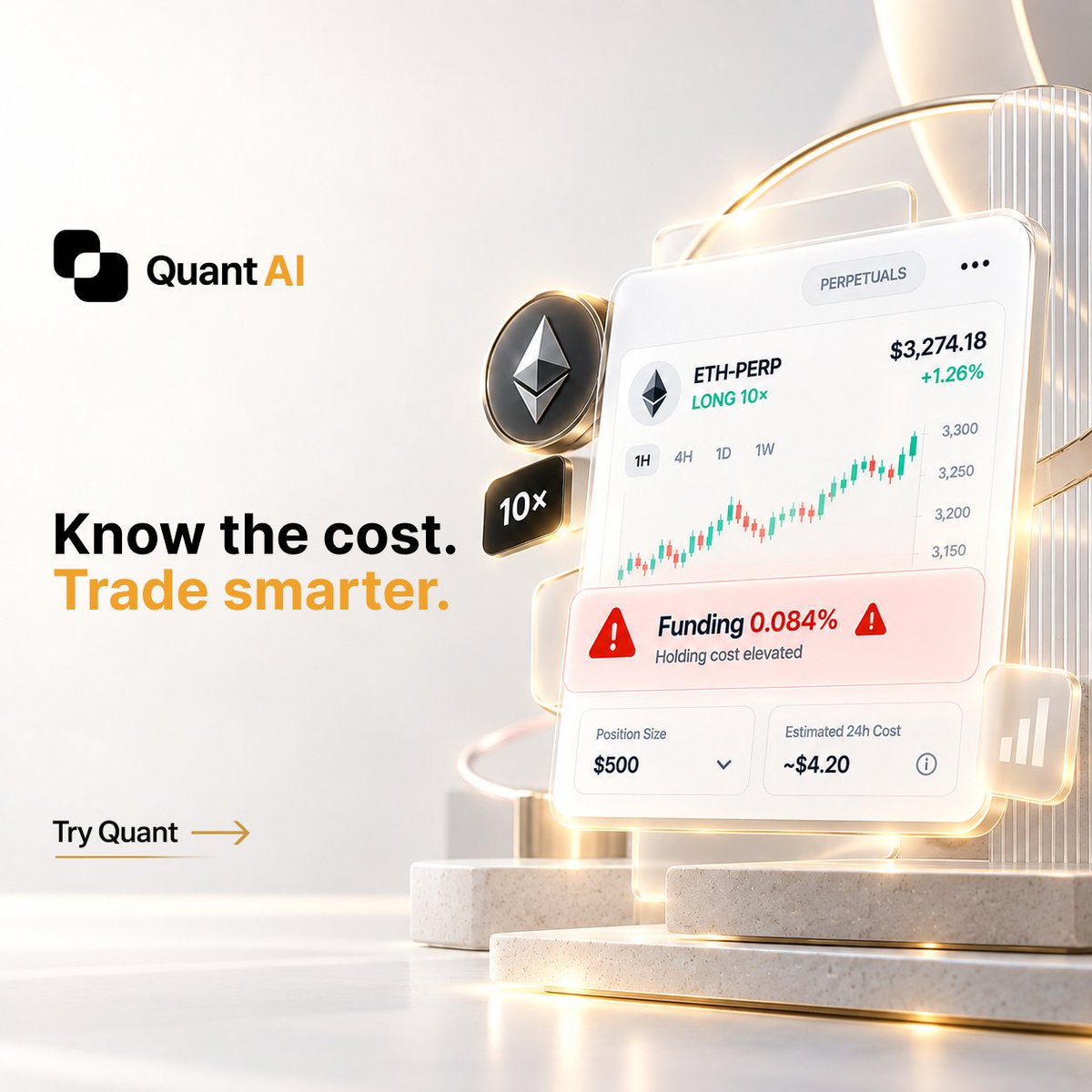 tryquantio's tweet photo. The best trades are the ones you understand before you make them. 👀

Quant shows you the costs, flags what deserves your attention, and tells you why, before you commit.

No surprises. No hidden details. You make the call.

🛡️ Trade with Quant: https://t.co/dEbhdCewLS