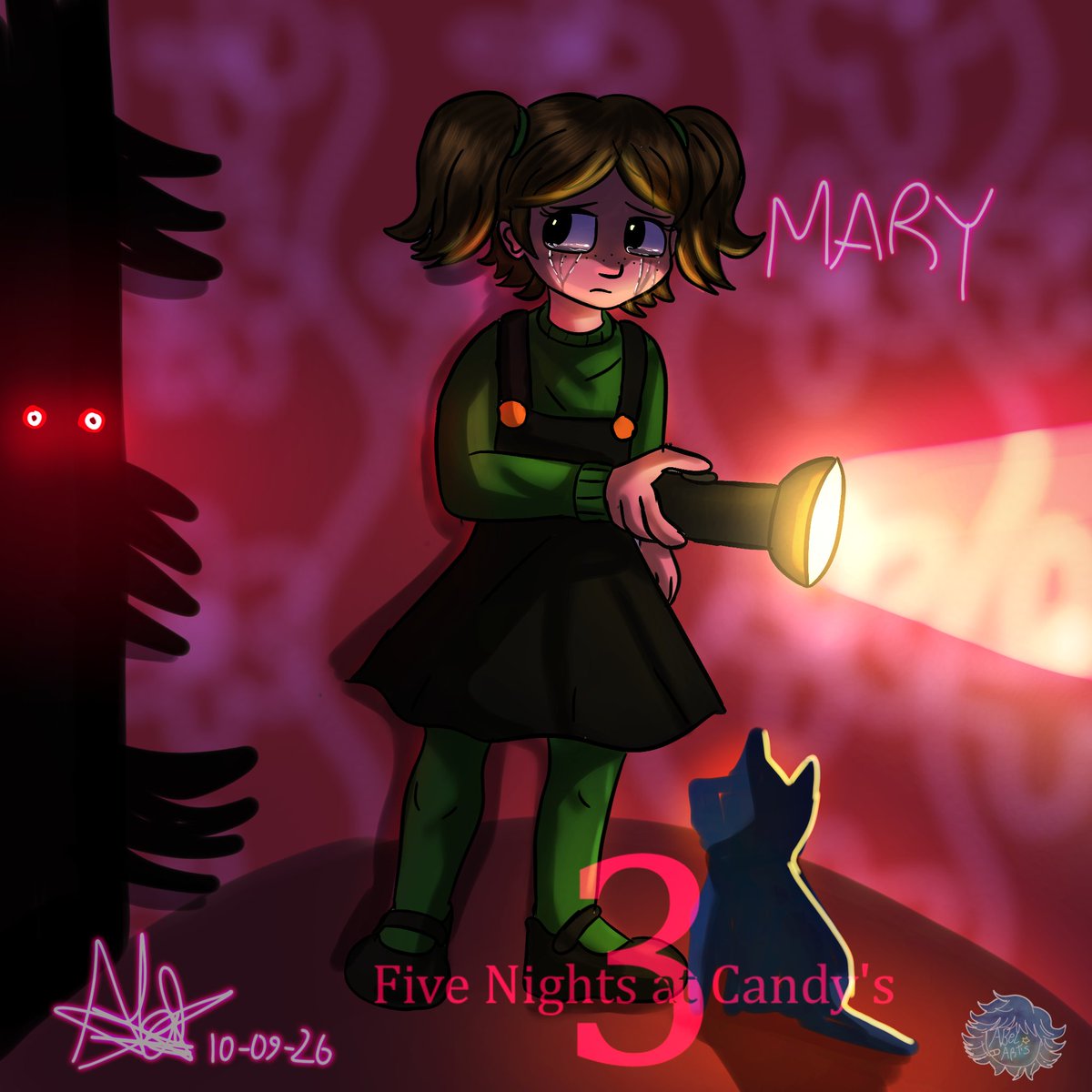 AbelSupestar's tweet photo. Five nights at candy 3 Mary Schmitd 👧🔦🐭🐱
#fnac3
#fnac3mary https://t.co/0s1RuRcRtd