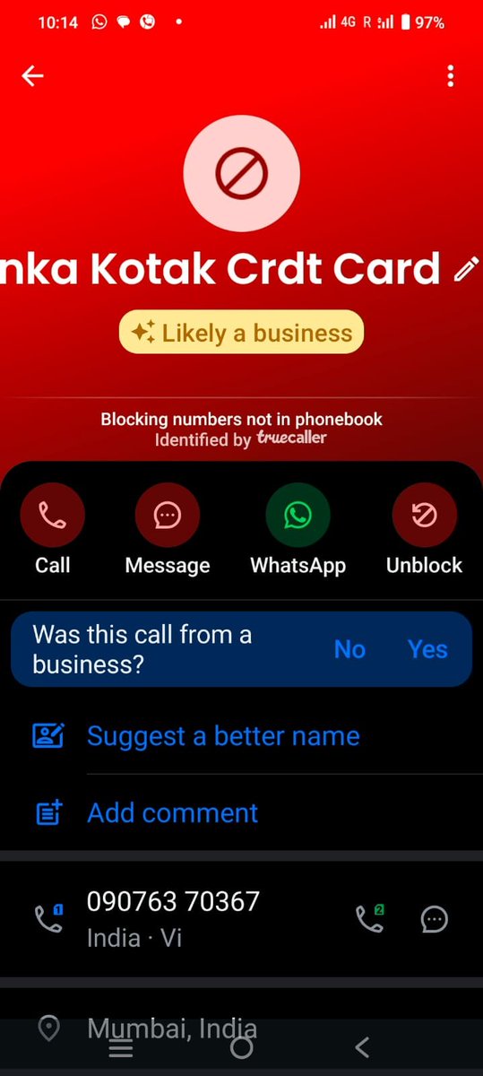 AdvGeetaiDudhe's tweet photo. @KotakBankLtd Continuous calls by your recovery agents amount to harassment and cause undue mental distress. Please stop these calls immediately and ensure compliance with RBI recovery guidelines. #KotakMahindraBank #RBI #RecoveryHarassment https://t.co/0OxntUpeIu
