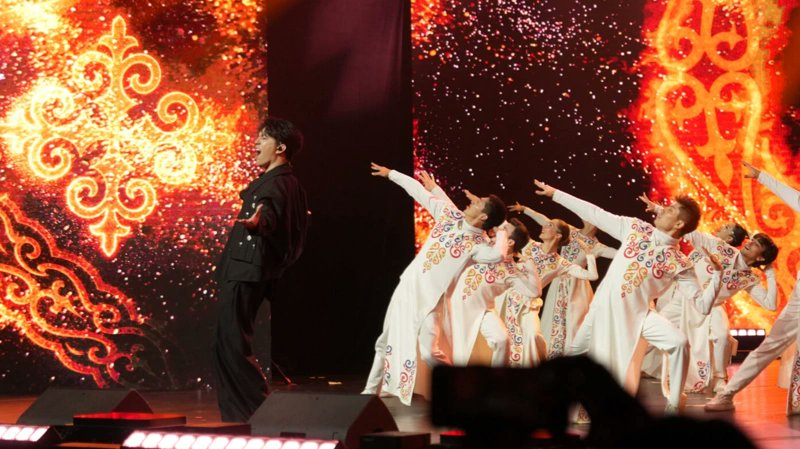 kazinform_eng's tweet photo. Electrifying start to Astana Finance Days 2026! #Dimash Qudaibergen performed as a special guest at the opening event in Astana
https://t.co/dSfDft3ciJ
@dimash_official 
@AIFC_KZ 
#DimashQudaibergen #Astana #Kazakhstan #AstanaFinanceDays #AFD2026 #AIFC https://t.co/WsLkzIZWT0