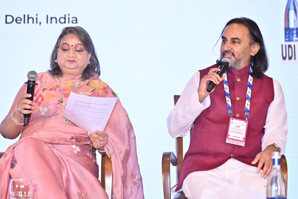 arvindvarchaswi's tweet photo. Women’s health is about building a healthier and more inclusive society.

At the BRICS WBA Women-Led Development Summit, we explored how technology, AI, Ayurveda and accessible primary care can create meaningful change.

As businesses, we must listen, learn and adapt these insights to build with greater responsibility and purpose.

#BRICS2026 #WomensHealth #WomenLedDevelopment

@ficci_india @bricscouncil_in @SriSriTattva @Arora3Upasana @AnubhaArjun