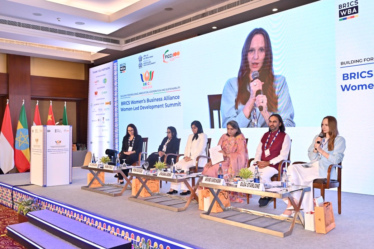 arvindvarchaswi's tweet photo. Women’s health is about building a healthier and more inclusive society.

At the BRICS WBA Women-Led Development Summit, we explored how technology, AI, Ayurveda and accessible primary care can create meaningful change.

As businesses, we must listen, learn and adapt these insights to build with greater responsibility and purpose.

#BRICS2026 #WomensHealth #WomenLedDevelopment

@ficci_india @bricscouncil_in @SriSriTattva @Arora3Upasana @AnubhaArjun