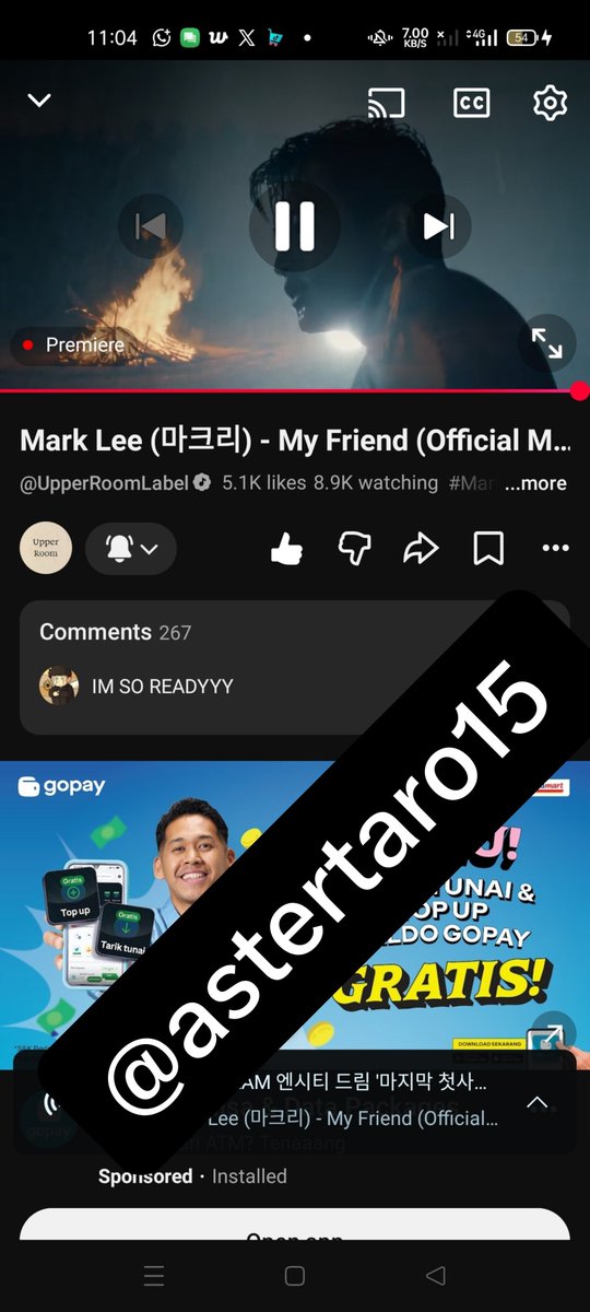 astertaro15's tweet photo. @upperroomlabel Mark Lee 'My Friend' M/V Streaming Event (1)

#MarkLee #마크리 #MyFriend_MarkLee #MyFriend_Streaming https://t.co/PIwtzXbuX9