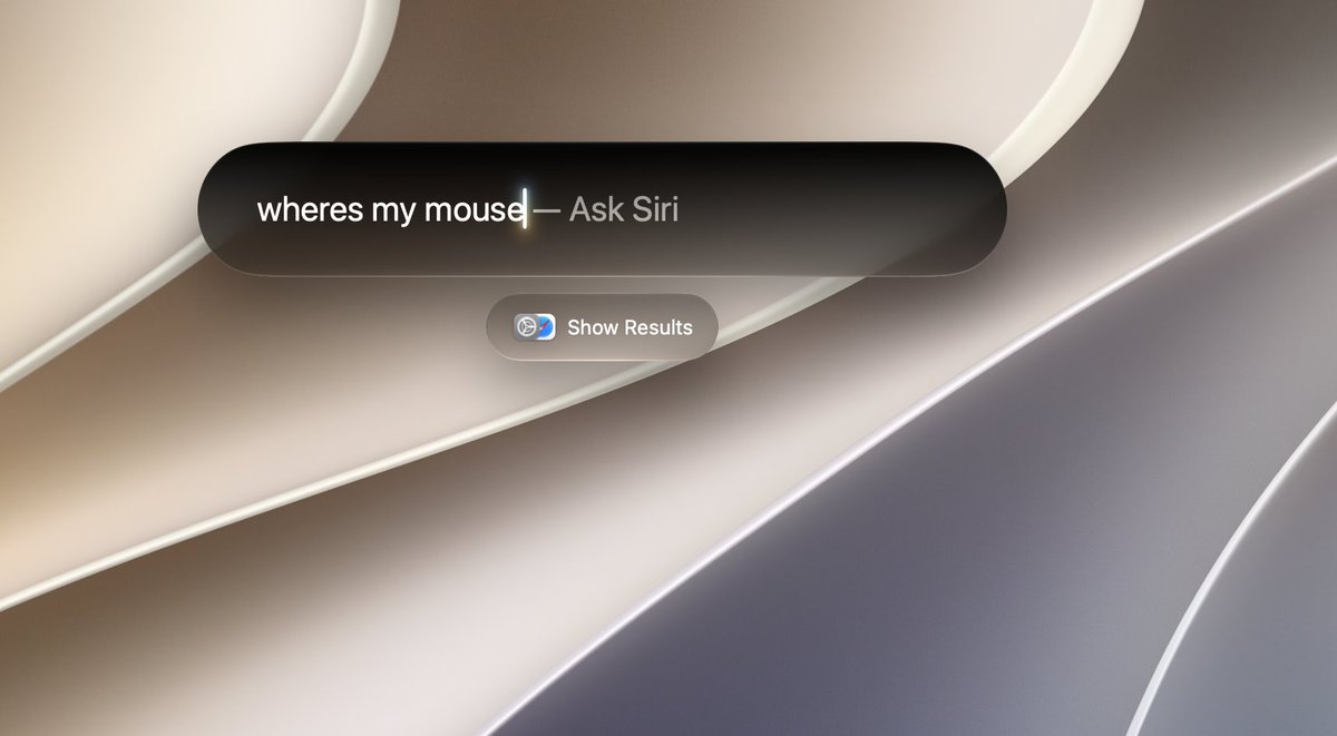 DwayneOSX's tweet photo. When you've misplaced your hardwired mouse and you search it in Siri... Nothing comes up.. https://t.co/IKPunMOA0D