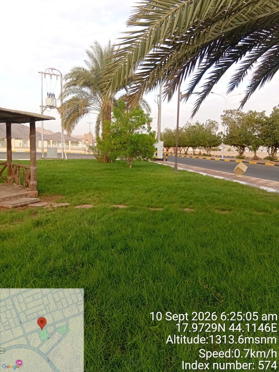BldiatThar's tweet photo. #صور | 📷

#بلدية_محافظة_ثار  تواصل أعمالها في العناية بالحدائق والمسطحات الخضراء، تعزيزًا لجمالية المشهد الحضري وتوفير بيئة صحية وآمنة للمتنزهين 🌳.

#أمانة_منطقة_نجران
#لأنها_بلدي https://t.co/Z0NX7bApja