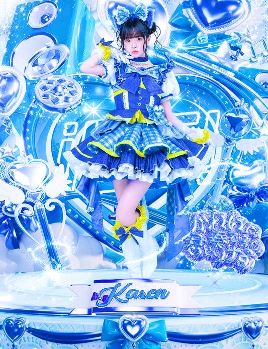 dmp_inc_blue's tweet photo. 沖縄旅行で僕が1番好きなかれんちゃんの衣装をイメージしたランプを作ってきた💙

沖縄旅行×推し

思い出と想いが形になった、世界にひとつだけのランプ✨
かれんちゃんにも見てもらえたら嬉しいな！
制作時間3時間頑張りました💪笑

#そなた便り https://t.co/Ov7YZE4Bg4