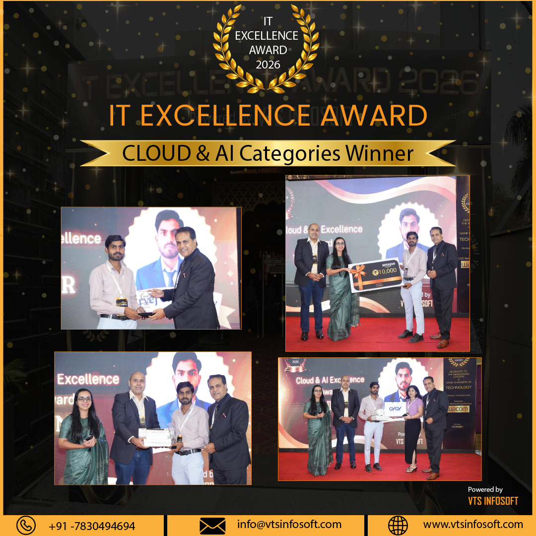 VTS_KPMC's tweet photo. Celebrating Cloud &amp; AI Excellence!

Congratulations to our Cloud &amp; AI Excellence Award Winner on this remarkable achievement at the IT Excellence Award 2026. ☁️🤖👏

#ITExcellenceAward2026 #CloudAndAI #AwardWinner https://t.co/D0Vh4XE42M