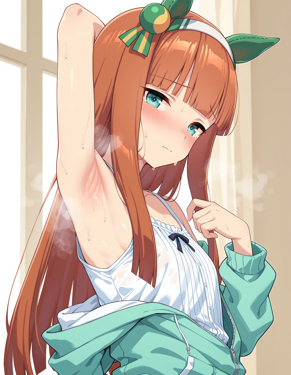 Aleconplease's tweet photo. スズカさ��　腋

＃サイレンススズカ https://t.co/RC7zQNGh6z