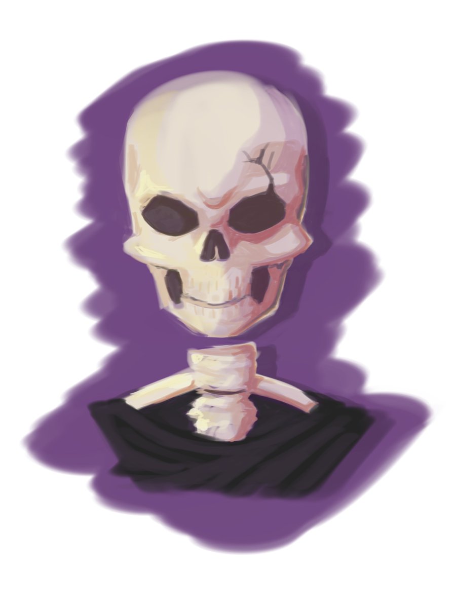CryforSalt's tweet photo. 💀✨
Wollte mal wieder ausprobieren ohne lineart zu Malen. Dat ist echt... anstrengend für mich x'D aber hat auch Spaß gemacht! https://t.co/d9EexGz9hI