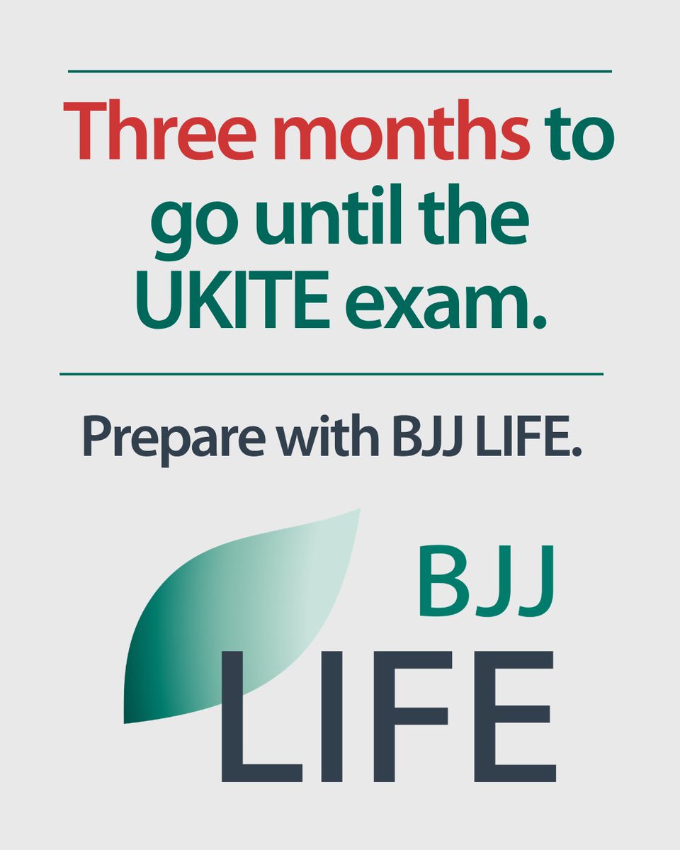 BoneJointJ's tweet photo. ✏️ Signed up for the UKITE examination? | 📚 Prepare with BJJ LIFE!
If you're signed up to take the #UKITE online mock exam in December, why not use BJJ LIFE to prepare? Get access to 1500+ peer-reviewed #MCQs, supporting evidence and explanations.
https://t.co/Rm6HLQjoWL https://t.co/JINBqslH26