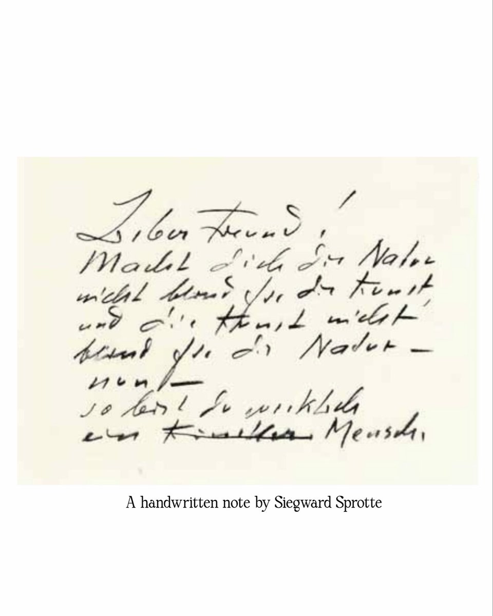 FFAFineArt's tweet photo. Winter 1983 by Siegward Sprotte

Painted in colour, written in words — glimpses into Sprotte’s world, shared with a friend...
#siegwardsprotte #falkensternfineart https://t.co/0pilktAYK0
