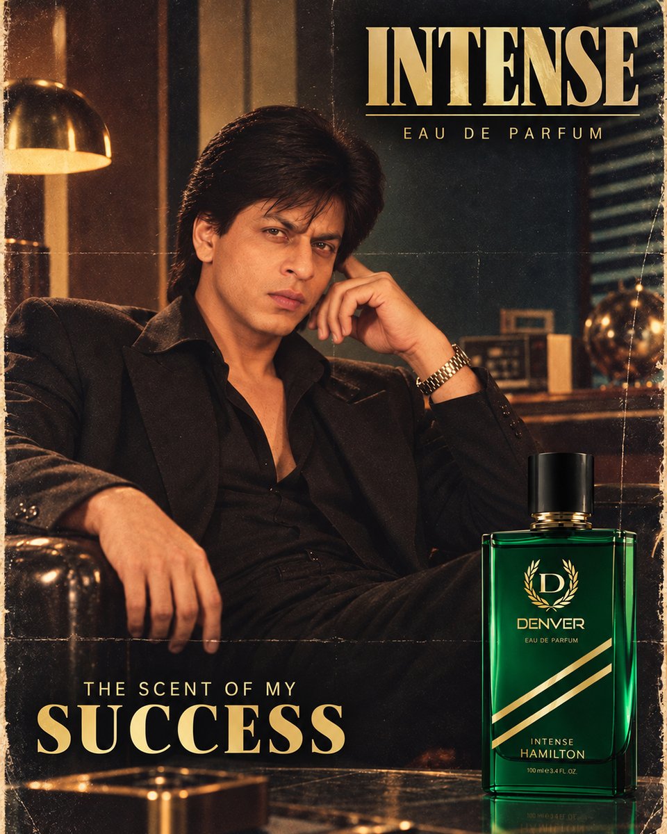 DenverForMen's tweet photo. Rooted in timeless sophistication. Defined by intensity.

Because true confidence never goes out of style.

The Scent of Success.

#denverformen #sharukhan #DenverXSRK #thescentofsuccess https://t.co/EDgKqRAeTc