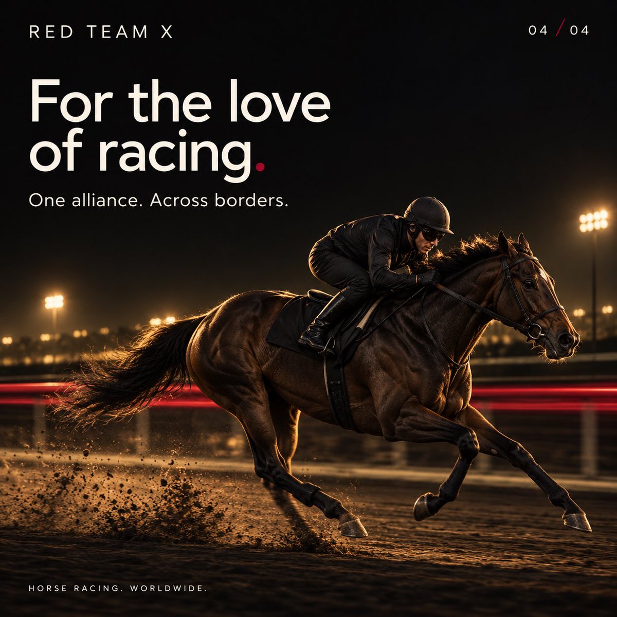 TheRedTeamX's tweet photo. RED TEAM X is where horse racing intelligence is tested.

A global alliance of horsemen, analysts, and data minds—challenging assumptions, verifying evidence, comparing performance, and detecting what others miss.

Built in Saudi Arabia. Connected worldwide

Challenge it with us. https://t.co/7YT0VXtY7B