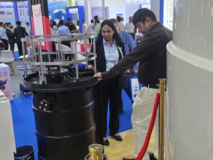 Arvind_Anticor's tweet photo. Day 1 at #IFATIndia2026 was a great start! 🤝 Connecting with industry professionals and showcasing our industrial storage tank solutions.

📍 Hall 6 | Booth M021

#ArvindAnticor #IFAT https://t.co/paesJt0BQO