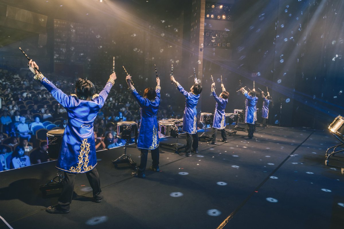 corepercussion's tweet photo. 結成20周年記念公演『DRUMMER’S HIGH』
神奈川公演

Photo by Akito Takegawa 

#鼓和 #CORE #舞台 #drummers #20th https://t.co/WyF6FJtY2q
