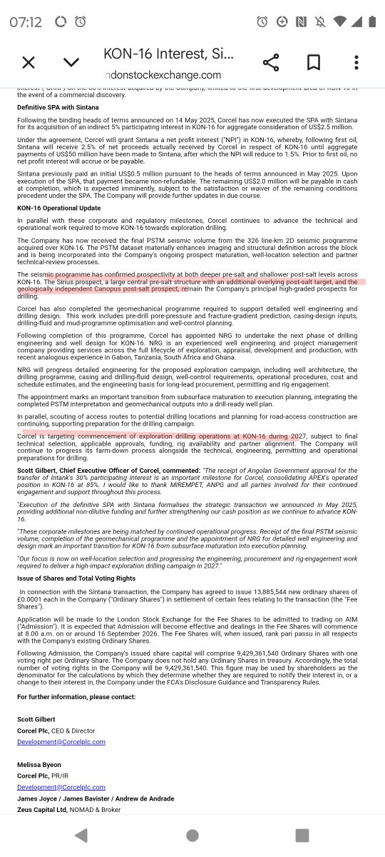 Riccardino999's tweet photo. #crcl #corcel

The company is pretty tight lipped....

No estimate of the potential size for the Sirius pre salt target (stacked)
and the Canopus post salt

Pre salt ain't small deposits 

I still think these are 2-300m barrels, giving material upside skew

A 200m field is $500m https://t.co/f9iXB4QhLR