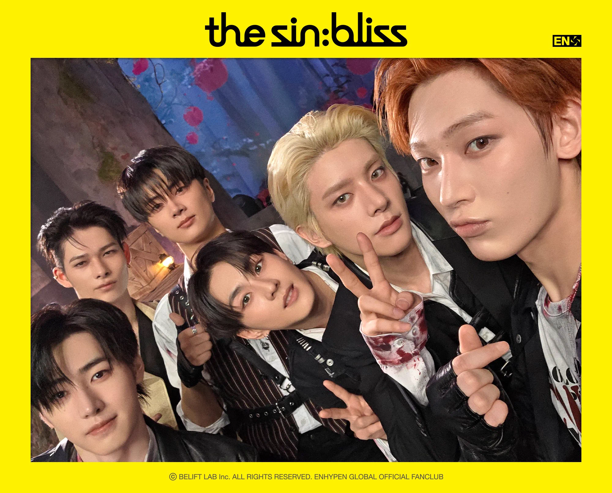 enhypen ニキ bliss weverse global 特典 9枚 ENHYPEN 8th Mini Album