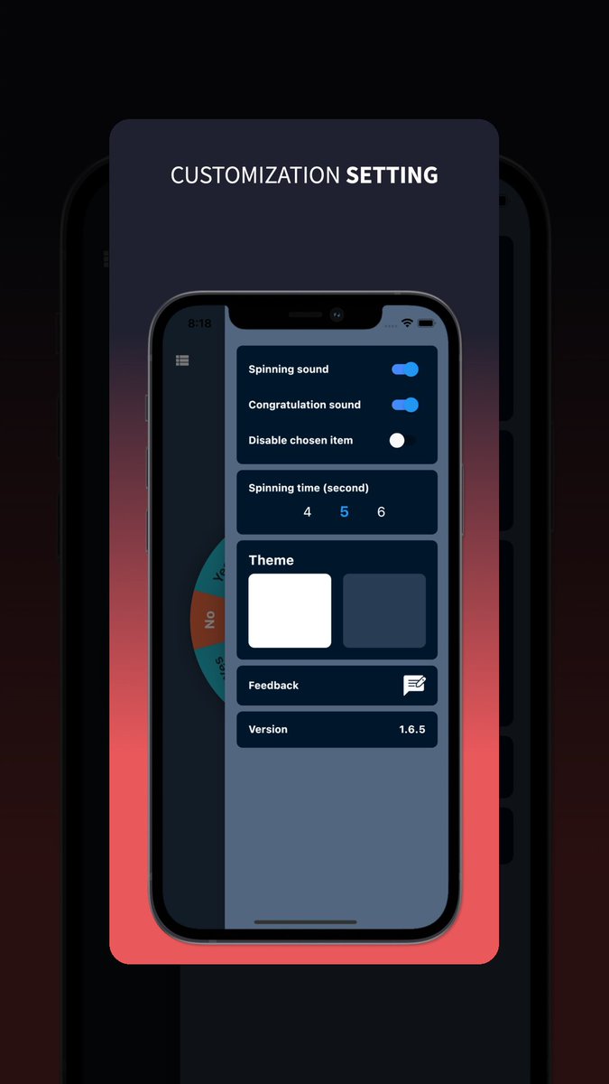 v_chuong's tweet photo. we kept arguing over lunch. yes no yes no forever.
spun once in Lucky Wheel and that was it.
#luckywheel #indieapp #iosdev https://t.co/m7FKOoOu8a