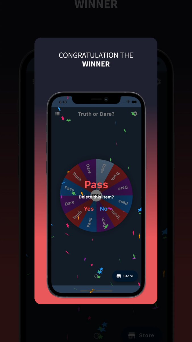 v_chuong's tweet photo. we kept arguing over lunch. yes no yes no forever.
spun once in Lucky Wheel and that was it.
#luckywheel #indieapp #iosdev https://t.co/m7FKOoOu8a