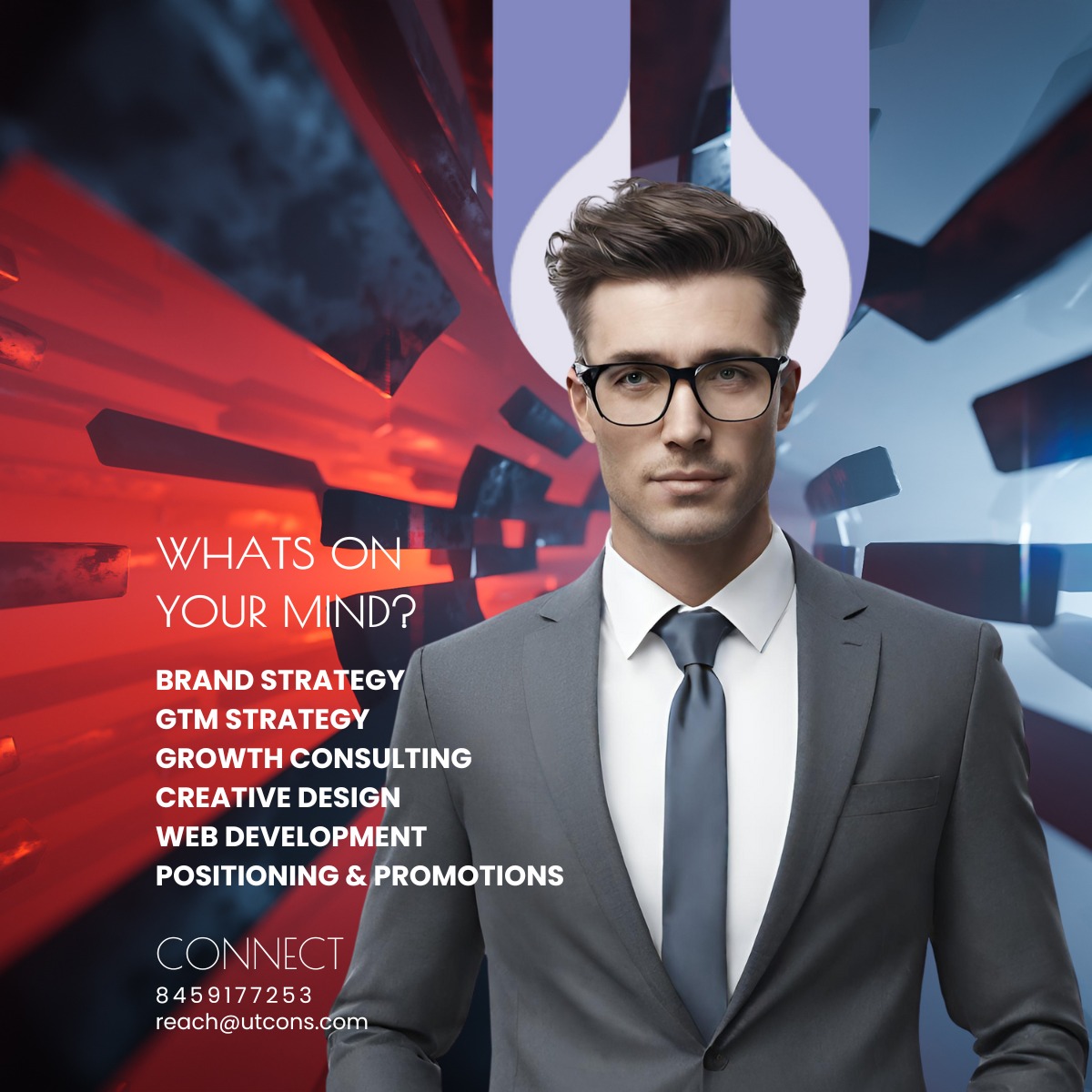 ReachUTCONS's tweet photo. 𝗟𝗲𝘁 𝘆𝗼𝘂𝗿 𝘃𝗶𝘀𝗶𝗼𝗻 𝗺𝗲𝗲𝘁 𝗯𝗿𝗶𝗹𝗹𝗶𝗮𝗻𝗰𝗲.
UT Consultants curate bespoke solutions for your unique aspirations.
We craft narratives that resonate.
Connect with us today and let your business scale new heights.

#msmeindia #startup #startupindia #india #business https://t.co/Coto1psgVa