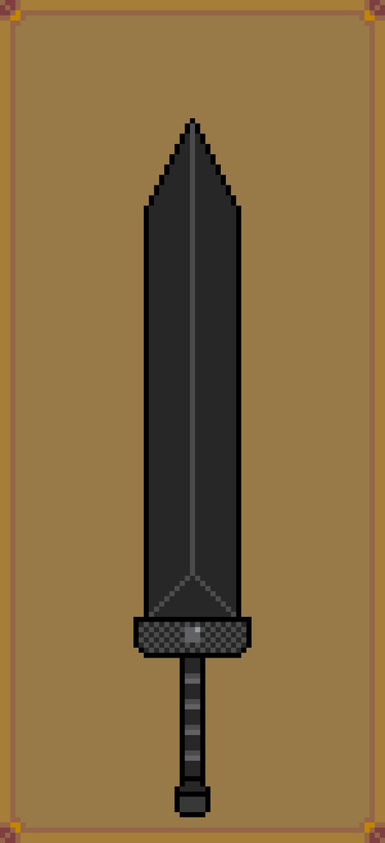 untamal20's tweet photo. I never understood why the greatsword in Dark Souls 2 is almost the same in appearance as the one in DS1 but stupidly    W I D E R from center to edge and with a longer handle https://t.co/UuNKuG6y6o