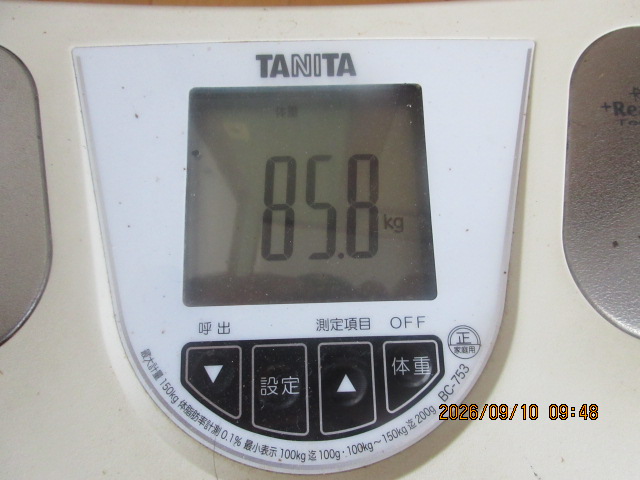 gemini_pf50's tweet photo. こんばんは、ジェミニです。

グラフにして無いんですが。
8.25 89.7Kg
8.30 89.6Kg
9.01 89.9Kg
9.02 89.4Kg
　　 89.01Kg
9.03 90.01Kg
9.06 87.09Kg
ここ最近、ぐんと体重が減ってます。 https://t.co/Kn3uyBSViP