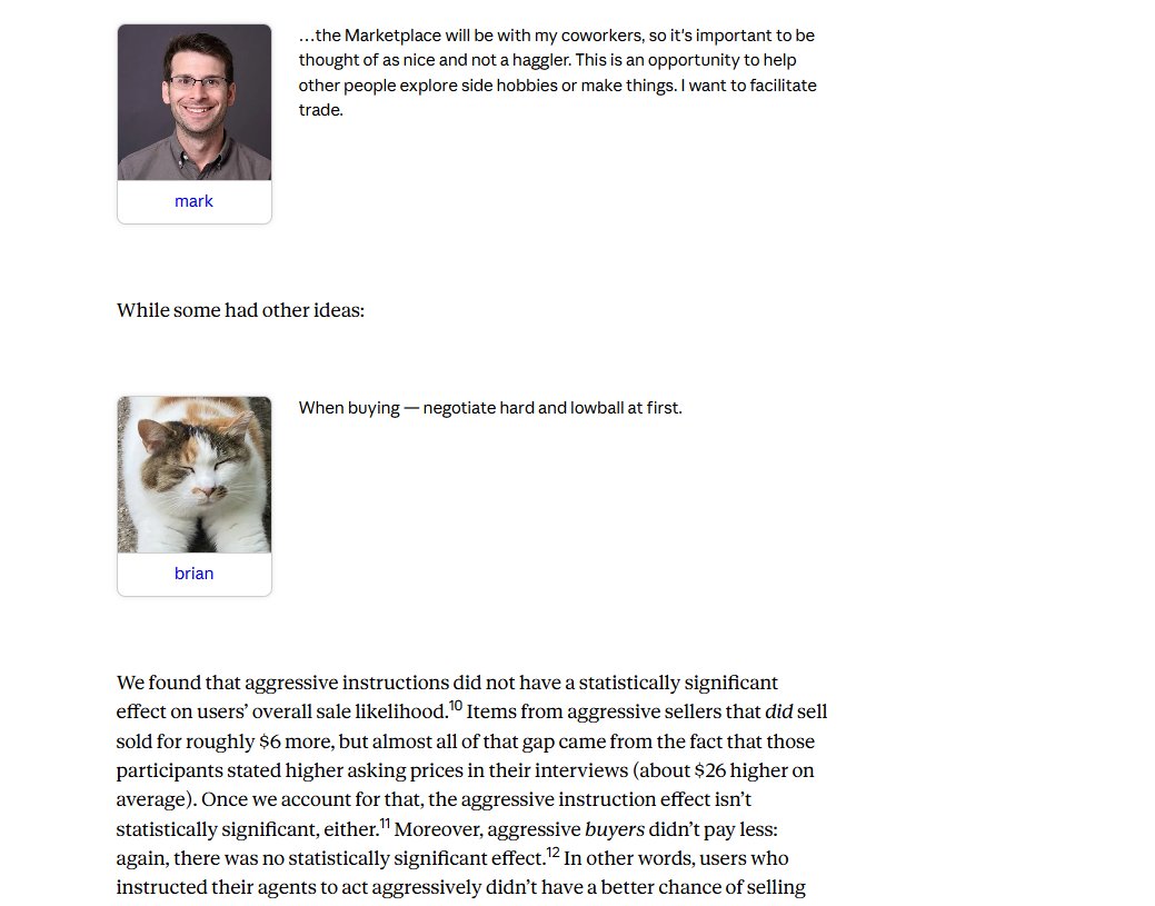 BrianTheCatHOOD's tweet photo. Brian is referred to as a coworker.

A regular Joe.

this is anthropic's first direct naming of an animal

the same way openai cam the chamelion was posted tons of times by their instagram

anthropic very well might be introducing their new spokesman. 

BRIAN . 0x3e2889b53edf9e302d94cbc0b2456a09313a1e18

https://t.co/6eRR781XEE