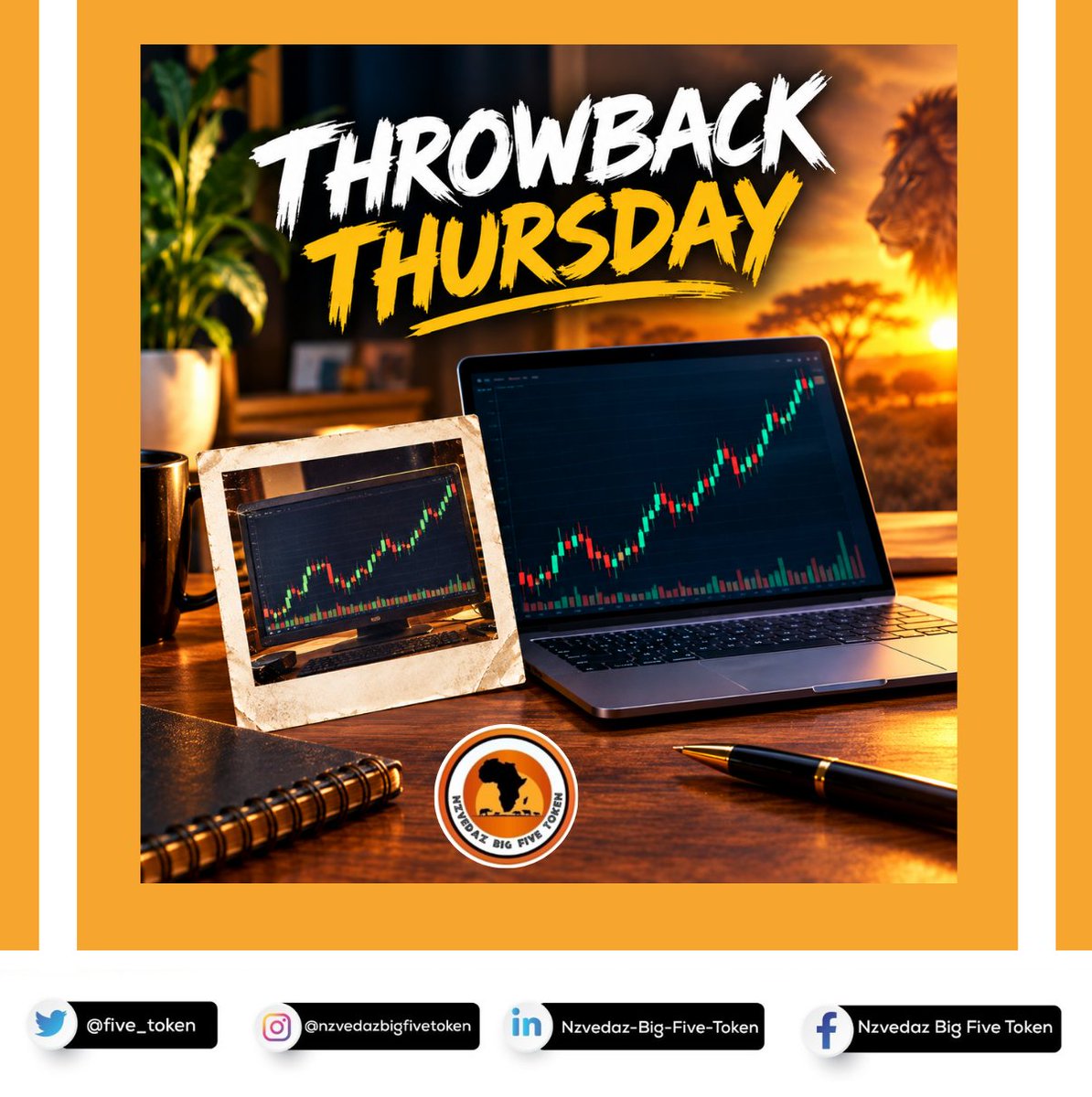 five_token's tweet photo. 🟢𝐓𝐡𝐫𝐨𝐰𝐛𝐚𝐜𝐤 𝐓𝐡𝐮𝐫𝐬𝐝𝐚𝐲 🦁
Sometimes you have to look back—not to live in the past, but to appreciate how far the journey has taken you. What started as an idea has created moments, lessons, connections and memories that are now part of the BFT story.

Today, we pause for a moment, remember where we came from, and smile at the road ahead. 🦁💛

#𝐁𝐢𝐠𝐅𝐢𝐯𝐞𝐓𝐨𝐤𝐞𝐧 #𝐁𝐅𝐓𝐄𝐜𝐨𝐬𝐲𝐬𝐭𝐞𝐦 #𝐁𝐅𝐓 #𝐖𝐀𝐆𝐌𝐈