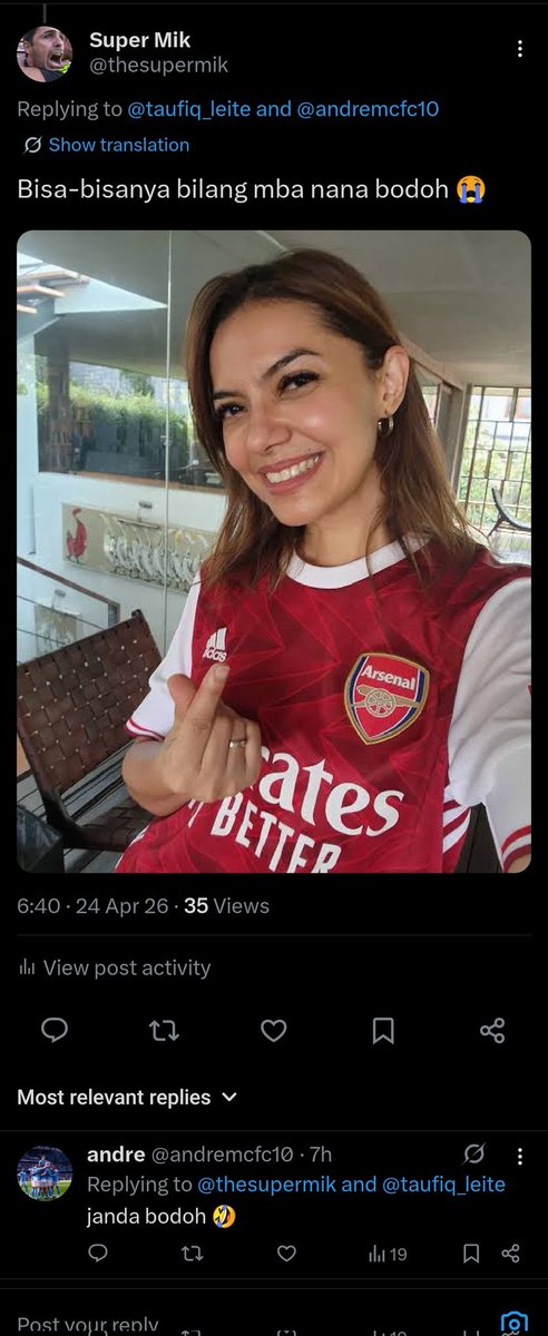 fidiyanto111's tweet photo. @myalukanz @FergieLadsID @arsenalskitchen @sandraoct @Indo_Gunner @IDGoonerscom qkqkwkwk https://t.co/UJLC0pHMvc