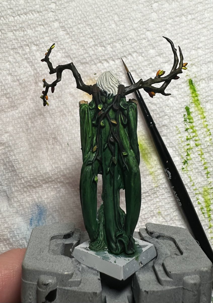 Jodyanna83's tweet photo. #wip Getting started on this male #Spellsinger for #warhammerfantasy #woodelves . Haven’t painted much lately so gonna see how this goes. #paintingminiatures https://t.co/VYp1BROMXu