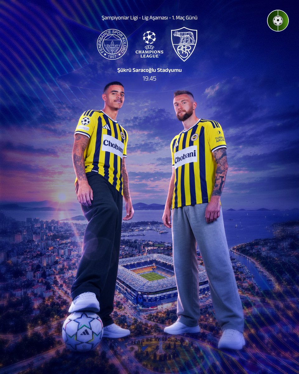 tribunhubcom's tweet photo. SON DAKİKA

Başarılar Fenerbahçe! Şampiyonlar Ligi'nde temsilcimiz Fenerbahçe, Roma'yı konuk ediyor.

Detaylar: https://t.co/MSWUOqK64w
#TribünHub https://t.co/KFCxe9H8kV