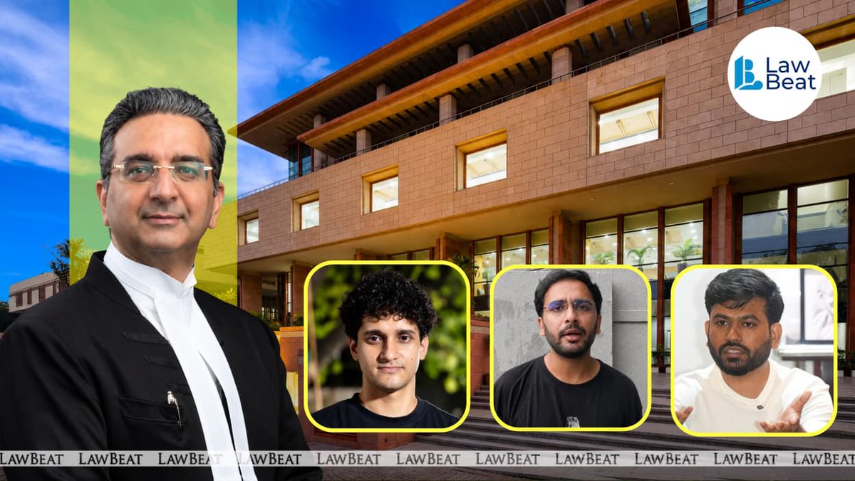 LawBeatInd's tweet photo. #BREAKING CJP members Saurav Das and Ashutosh Ranka inform the #DelhiHighCourt that they will REMOVE their social media posts against BJP leader and Sr Adv Gaurav Bhatia. Court issues summons to CJP and Abhijeet Dipke as well.

@gauravbhatiabjp https://t.co/3G8vQNHDQu
