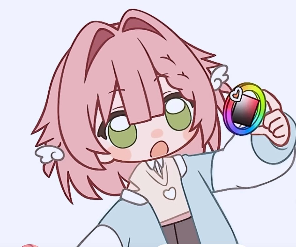 honoka1786035's tweet photo. YouTube見てたら突然イラストの動画流れてきて親近感あるなって思ったらほぼ虹深゜ぬふのイラストだったんだけど……！？
でも、これってトレパクでは……？
#虹深゜ぬふ  #ミリプロ  #イラスト https://t.co/MTZD5Pzw30