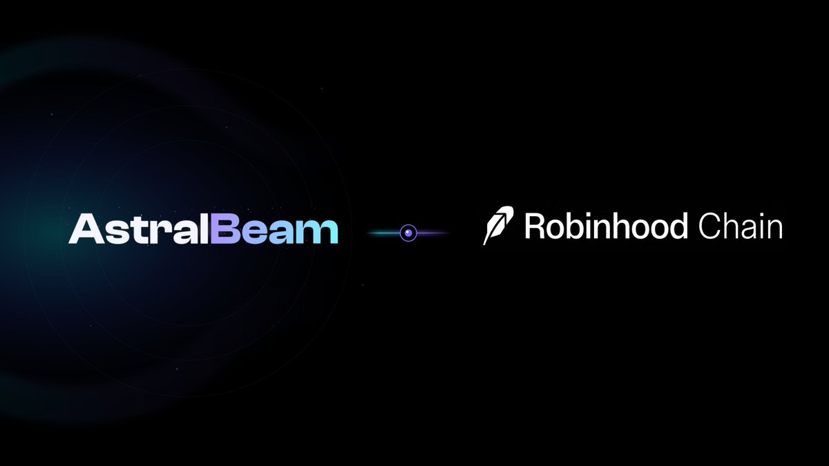 AstralBeam_io's tweet photo. Magically beam a Stock Token from Robinhood Chain to Casper 🪐

Robinhood Chain (@RobinhoodCrypto) made Stock Tokens real. AstralBeam makes them portable.

AstralBeam launched with Robinhood Chain integrated from day one.

It’s where Stock Tokens live, and where a lot of people will meet a tokenized real-world asset for the first time.

Try it now: https://t.co/4HvXf6vP7n