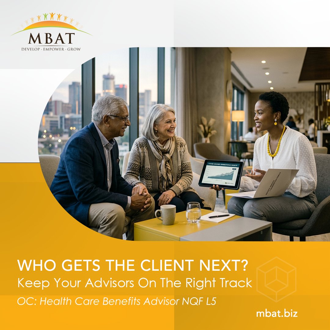 MBATLD's tweet photo. $80 trillion is changing hands between generations. Clients will want an advisor who's ready. Our OC: Financial Advisor (NQF 5-6) builds that readiness now. https://t.co/6irjn5oeo1
#FinancialAdvisor #WealthManagement #Finance #Training #TalentDevelopment #INSETA #FTISA https://t.co/aLIK2yc5qw