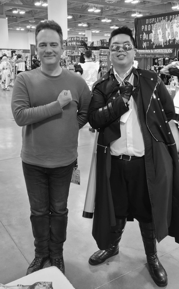 jericollage70's tweet photo. We have lost so many people in 2026. But this one hurts the most. We have lost another beloved VA, The Great @MikeMcFarlandVA. My First Time meeting Mike was back @emeraldcitycon 2015 &amp; he was such a really nice guy. https://t.co/oo7Qjz9DC9