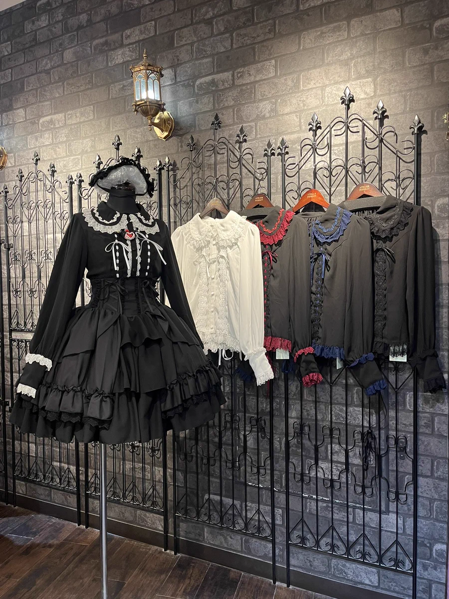 ATELIER PIERROT 　レース 長袖 ブラウス ATELIER-PIERROT ラフォーレ原宿本店 on X: 
