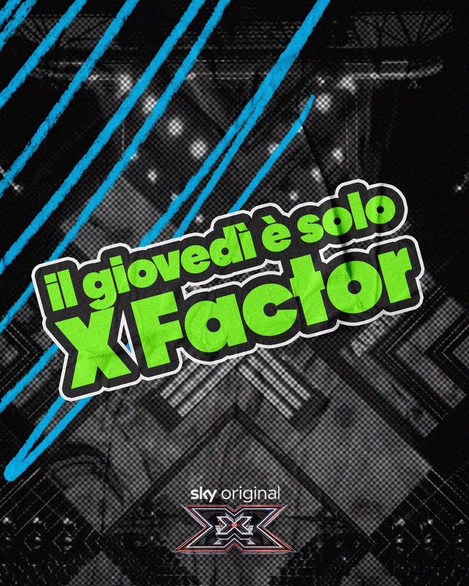 XFactor_Italia's tweet photo. “Buongiorno” e non “Giorno” perché STASERA c’è #XF2026 su @SkyItalia e in streaming su @NOWTV_It https://t.co/c1pljKT3Xn