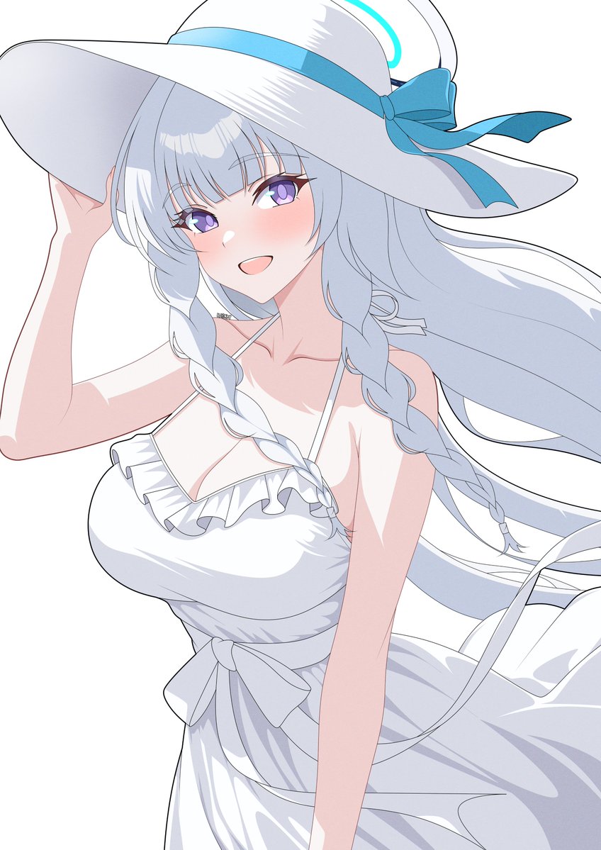 HazakyAF's tweet photo. summer 🤍🤍

#ブルアカㅤ
#BlueArchiveㅤ https://t.co/wYLa9Ffp88