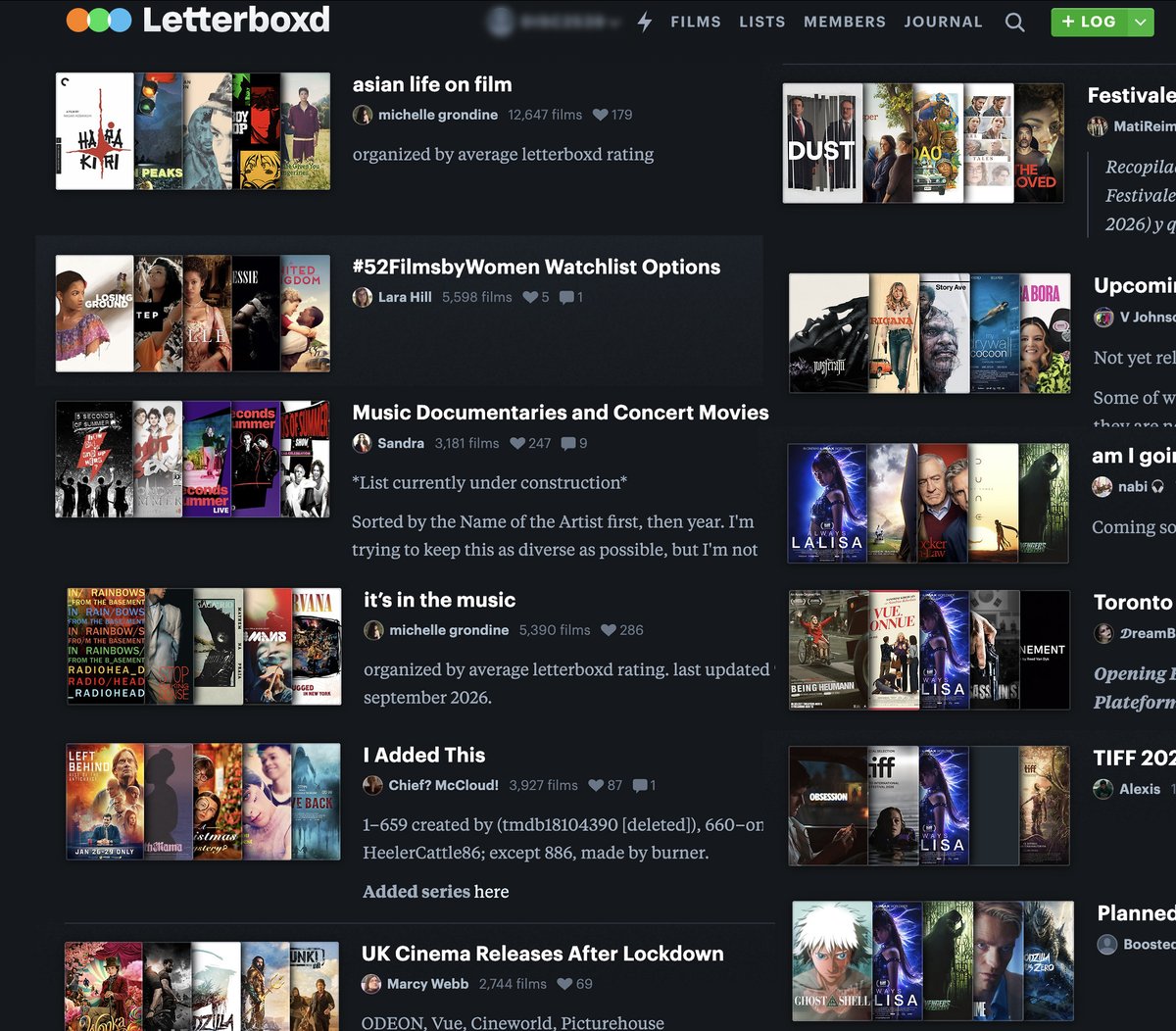 btf0327's tweet photo. ‘Always Lalisa’ has now been added to 124 lists of films people want to watch ,via @Letterboxd 🍿🎬 

Including popular lists like ‘Real Lives, Real Women: Documentaries About Women’ (3.6K likes) , written and directed by women (1K+ likes) and many more.. 🫶🏻 https://t.co/GfrDa6uTBA